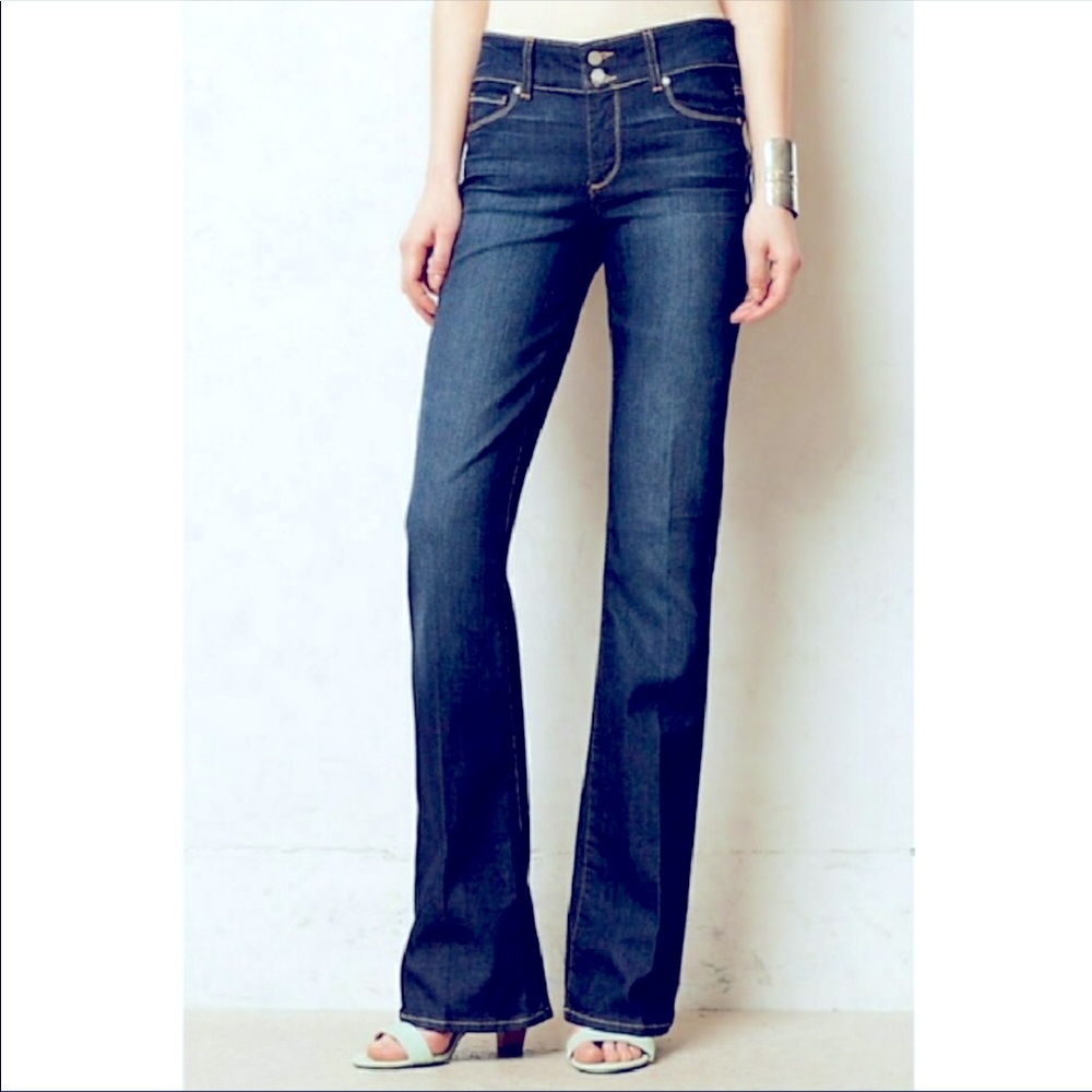 Paige Premium Denim Hidden Hills Dk Wash Jeans 34